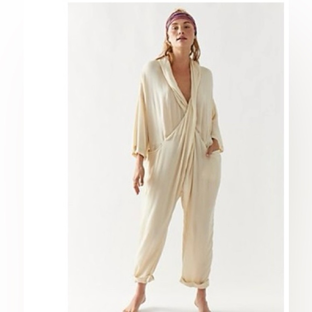 Draped Beachy Jumpsuit